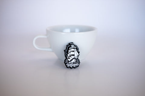 Hold Fast Ship Enamel Pin