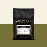 Hold Fast Coffee Co. decaf coffee package on a green and beige background